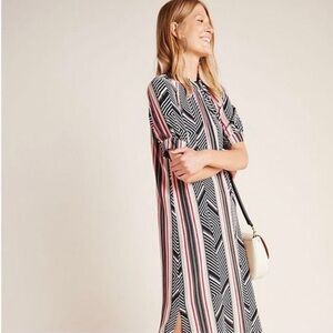 Anthropologie Mock Neck McKenzie Pullover Tunic Dress